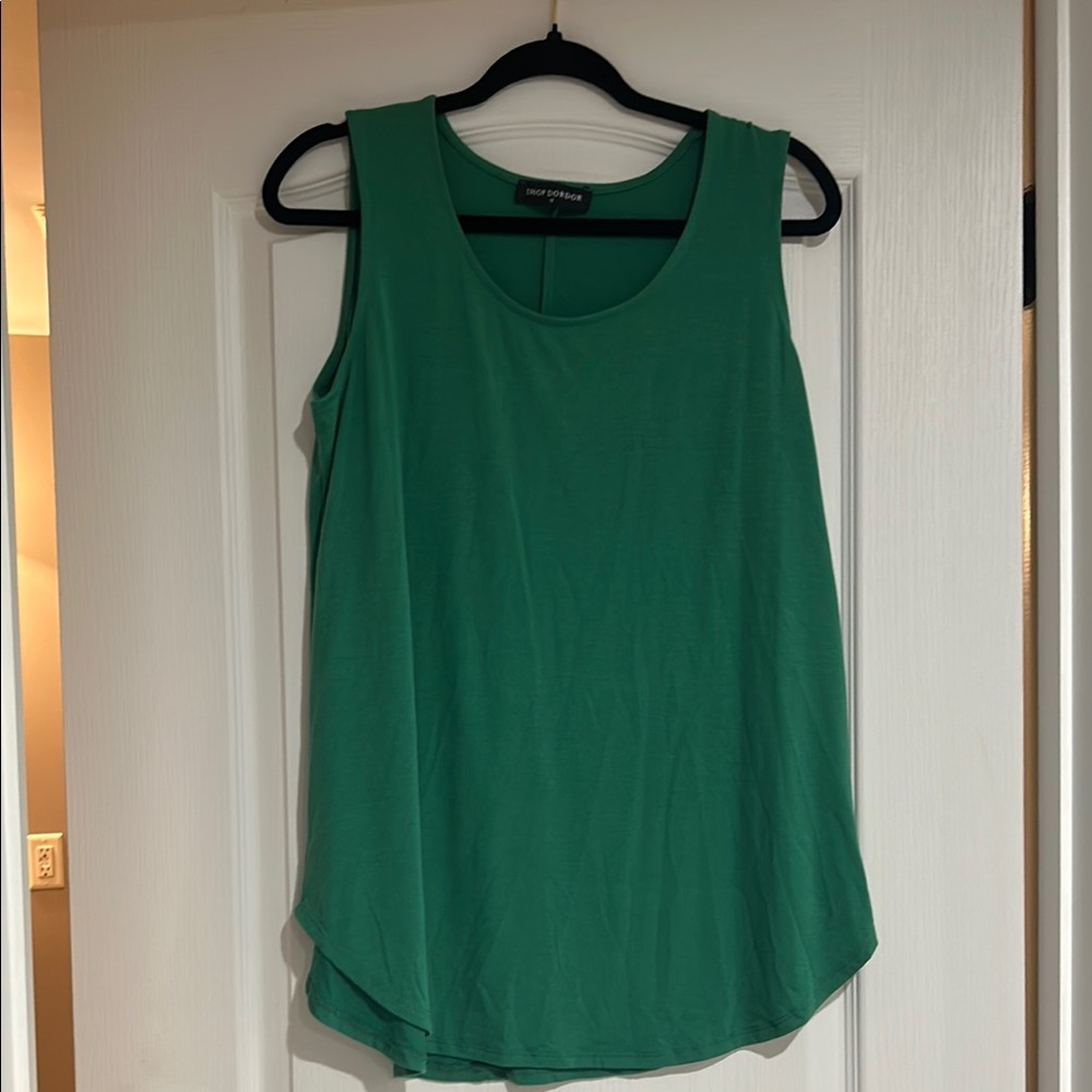 New York & Company Emerald Green Tank Top